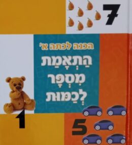 הכנה לכתה א’ – התאמת מספר לכמות